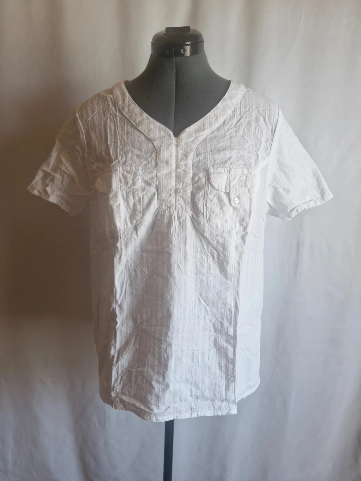 Damart - Blouse femme à manches courtes - Taille 40